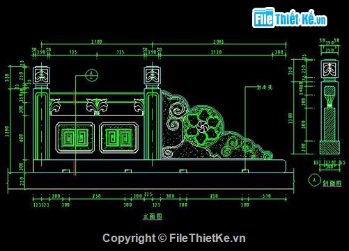 lan can,lan can sắt,cad lan can